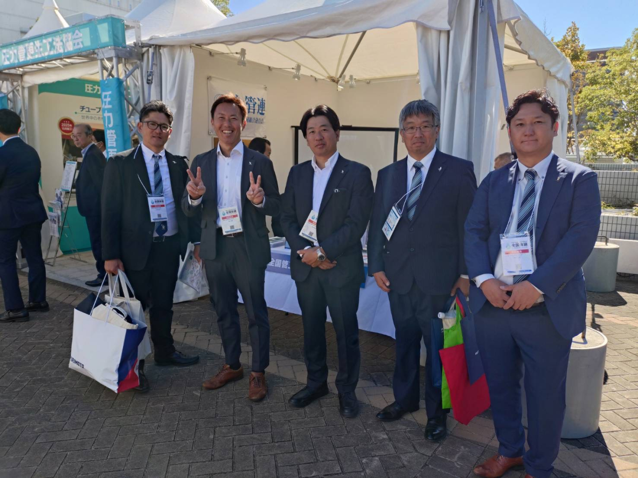 全管連青年部　2025広島水道展にブース出展 