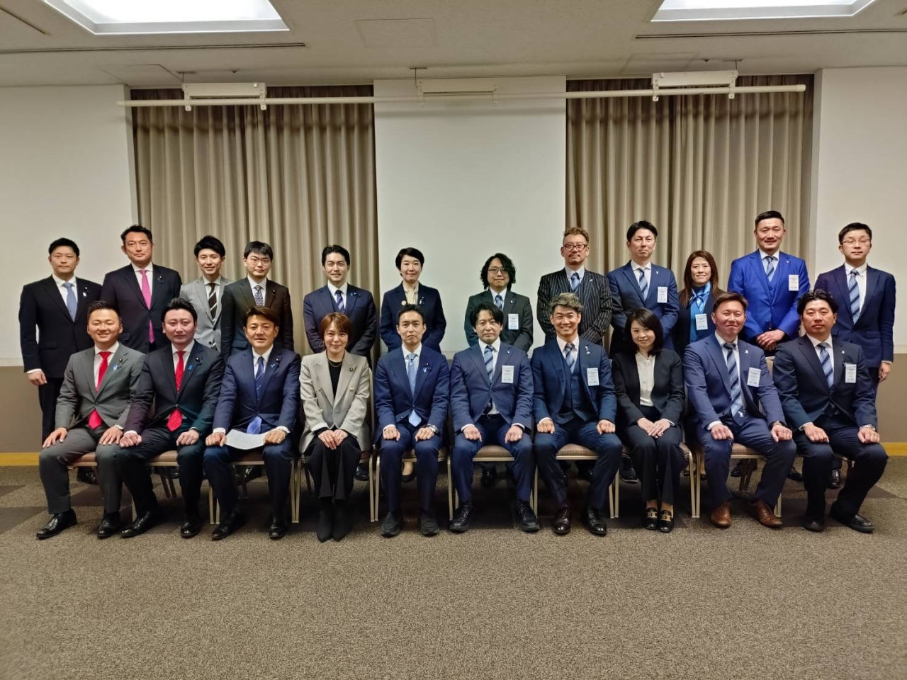 自民党青年局との意見交換会